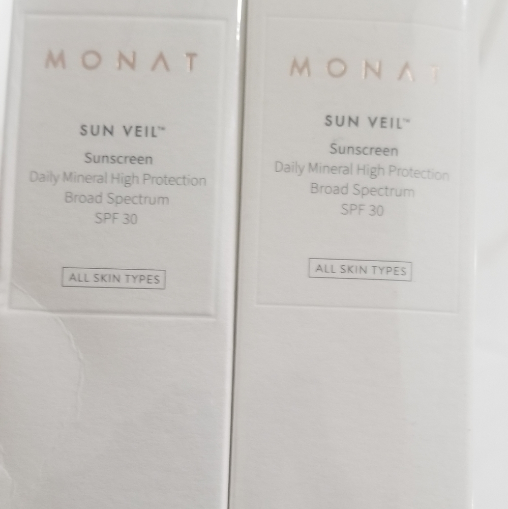 Monat sun veil.  Dermatologists approved